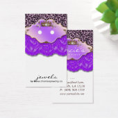 Earring Display Cards Niedlich Leopard Crown Juwel (Schreibtisch)