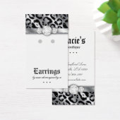 Earring Display Cards Niedlich Leopard Sparkle Sch (Schreibtisch)