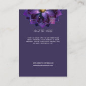 Earring Display, Mystical Lotus Mandala Crafters Visitenkarte (Rückseite)