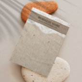 Earring Display Rustic Burlap & Lace Vintag