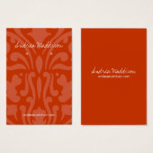 Earring Holder - Visitenkarte |dmsk2ru (Vorne & Hinten)