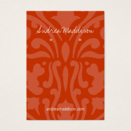 Earring Holder - Visitenkarte |dmsk2ru