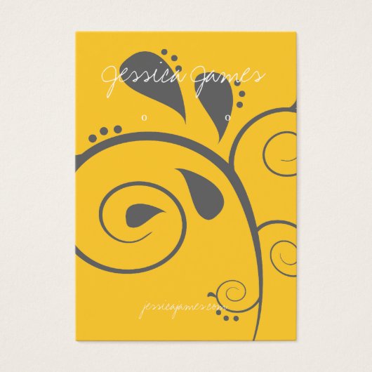 Earring Holder - Visitenkarte |sworldyl (Vorderseite)