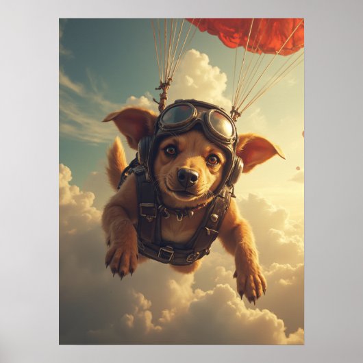 Ears Flying, Tail Wagging, Mission Ready Poster (Vorne)