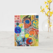 Earth 360 Blank Notecard Karte (Gelbe Blume)
