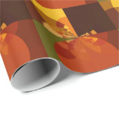 Earth Abstrakt Art Print Geschenkpapier (Rolleneckpunkt)