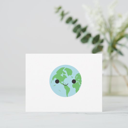 Earth.ai Postkarte (Stehend Vorderseite)