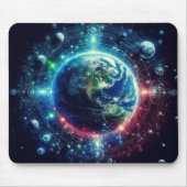 Earth and Planets Outer Space Mousepad (Vorne)