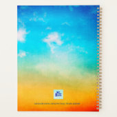Earth and Sky 2026 Planner Planer (Rückseite)