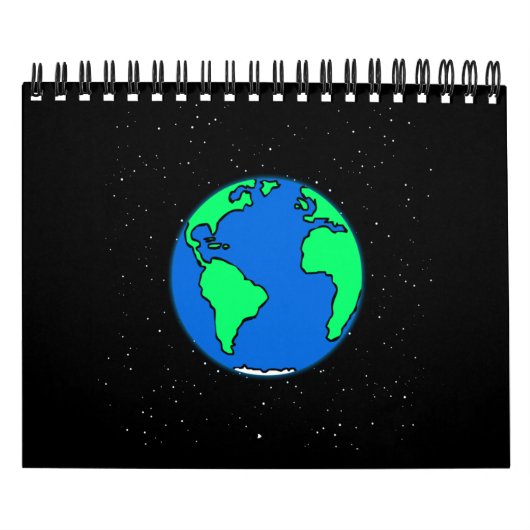 Earth and space kalender (Titelbild)