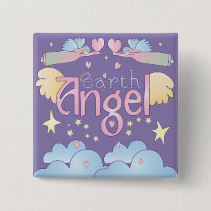 Earth Angel Button