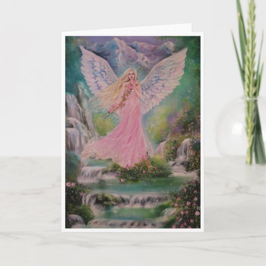 Earth angel greeting card karte (Vorderseite)