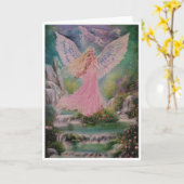 Earth angel greeting card karte (Gelbe Blume)