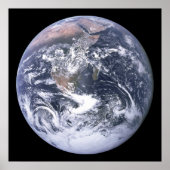 Earth - Apollo 17 Foto Poster (Vorne)