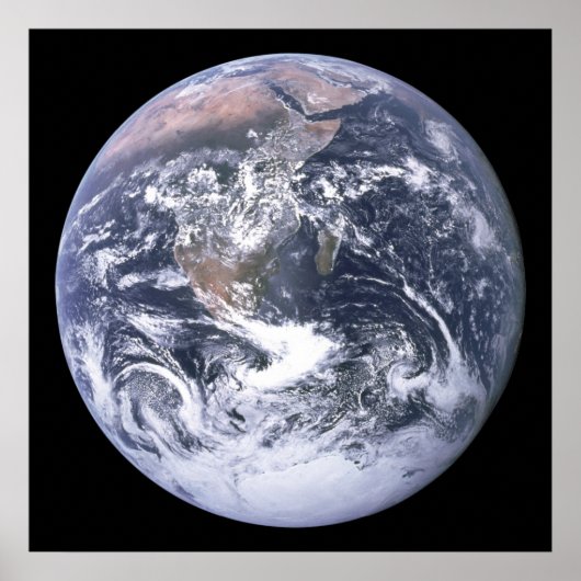 Earth - Apollo 17 Foto Poster (Vorne)