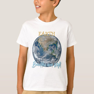 Earth Beautiful and Bright Kinder T-Shirt | Planet