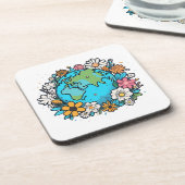 Earth Beauty Getränkeuntersetzer (Linke Seite)