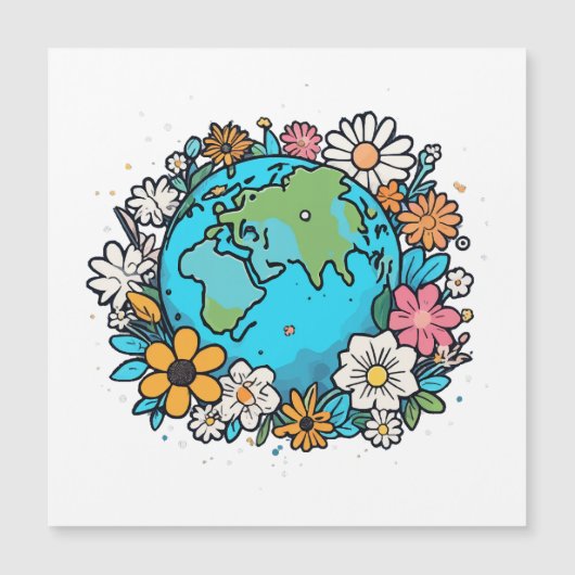 Earth Beauty Magnetkarte (Vorderseite)
