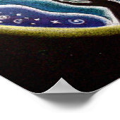 Earth Blessing Mandala Poster (Ecke)