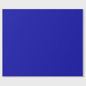 Earth Blue Glossy Wrapping Paper Geschenkpapier (Flach)