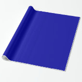 Earth Blue Glossy Wrapping Paper Geschenkpapier (Ungerollt)