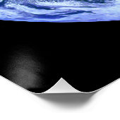 Earth Blue Marble Poster (Ecke)