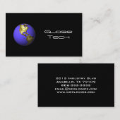 Earth Business Card Visitenkarte (Vorne/Hinten)