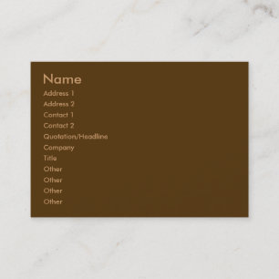 Earth Business Card Visitenkarte