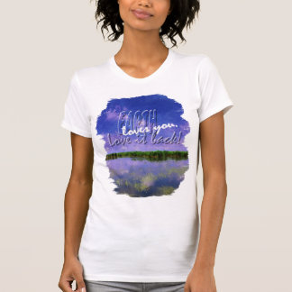 Earth Celebration Blue Summer Sky and Water T-Shir T-Shirt