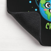 Earth Child Rett Planet Lehrer Science Climate Ch Mousepad (Ecke)