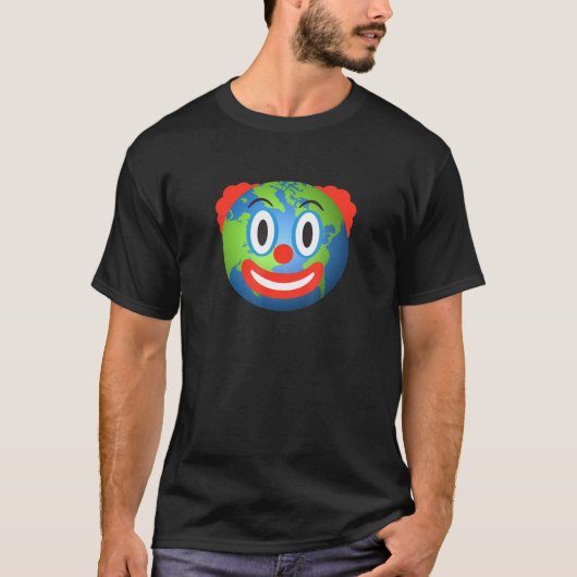 Earth Clown Inspiriert Clown World Clown Emo T-Shirt (Vorderseite)