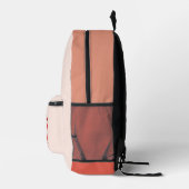 Earth Color Rainbow Personalisiert Girls School Bedruckter Rucksack (Rechts)