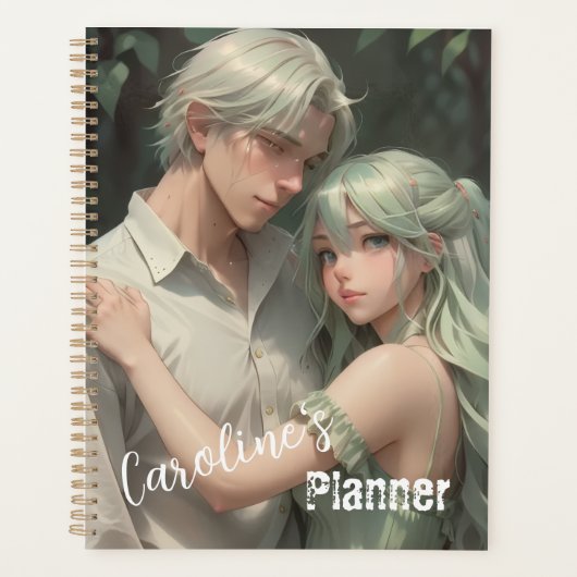 Earth Couple Anime Fantasy Planner Planer (Vorderseite)