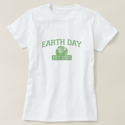 Earth Day 1970 T - Shirt (Design vorne)