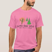 Earth Day 2010 - T - Shirt der Männer (Vorderseite)