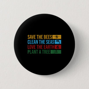 Earth Day 2022 Planet Environmental Science Rett T Button