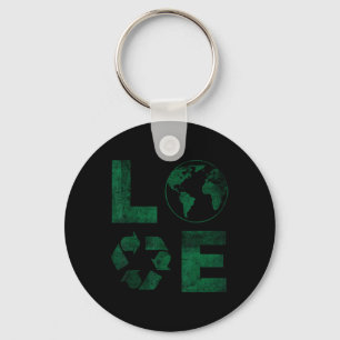 Earth Day 2025 Liebe Earth Earth Jeden Vintagen Ta Schlüsselanhänger