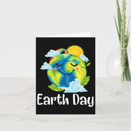 Earth Day 2025 Restore Recycle Rett Karte (Vorderseite)