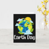Earth Day 2025 Restore Recycle Rett Karte (Gelbe Blume)