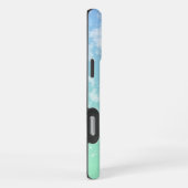 Earth Day 2025 Unser Power Unser Planet-Wappen iPhone Hülle (Rechte Seite)