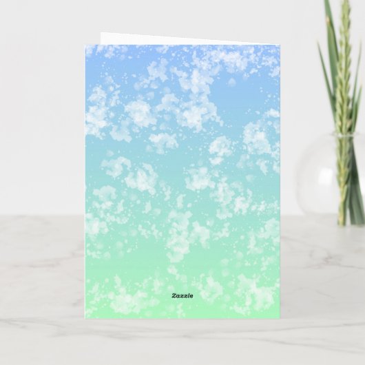 Earth Day 2025 Unser Power Unser Planet-Wappen Karte (Rückseite)