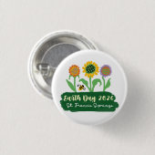 Earth Day 2026 Button (Vorne & Hinten)