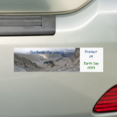 Earth Day 20xx Autoaufkleber Solitary Hiker (Auf Auto)