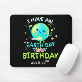 Earth Day 22. April Grüner Geburtstag Mousepad (Mit Mouse)
