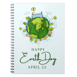 Earth Day 22. April Notizblock