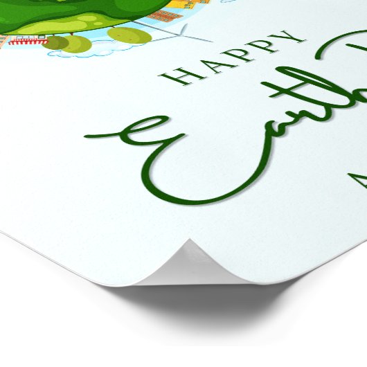 Earth Day 22. April Poster (Ecke)