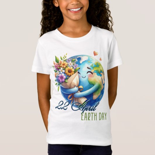 Earth Day 22 April Recycle Rett The Environment T-Shirt (Vorderseite)