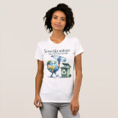 Earth Day 22 April Recycle Rett The Environment T-Shirt (Vorne ganz)