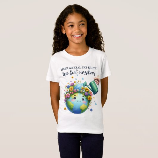 Earth Day 22 April Recycle Rett The Environment T-Shirt (Vorne ganz)