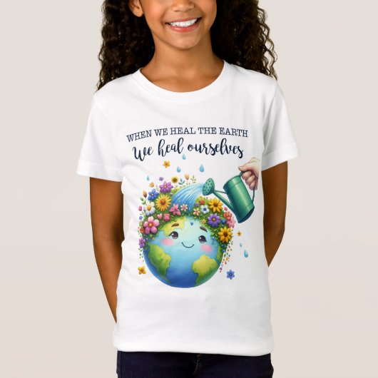 Earth Day 22 April Recycle Rett The Environment T-Shirt (Vorderseite)